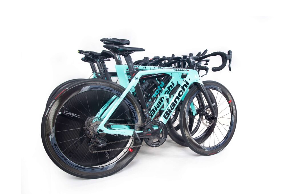 Bianchi bikes used in Sri Lanka cycling