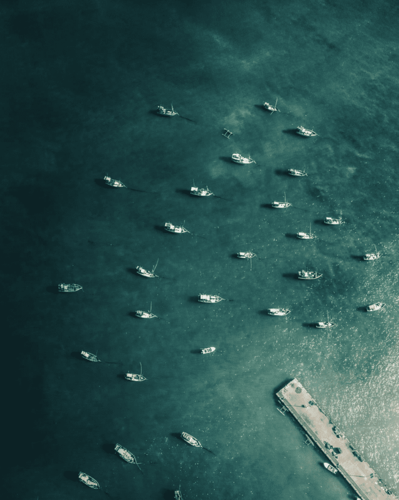 Across Ceylon - Cycling in Sri Lanka - Galle Jetty from a Drone shot